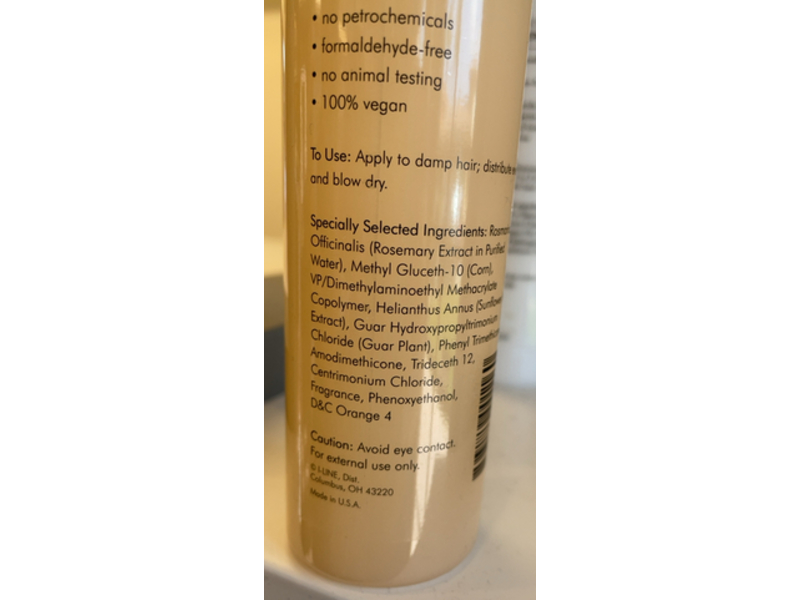 Yellow Strawberry Salon Anti-Frizz Smoothing Balm, 6 fl oz/177 mL