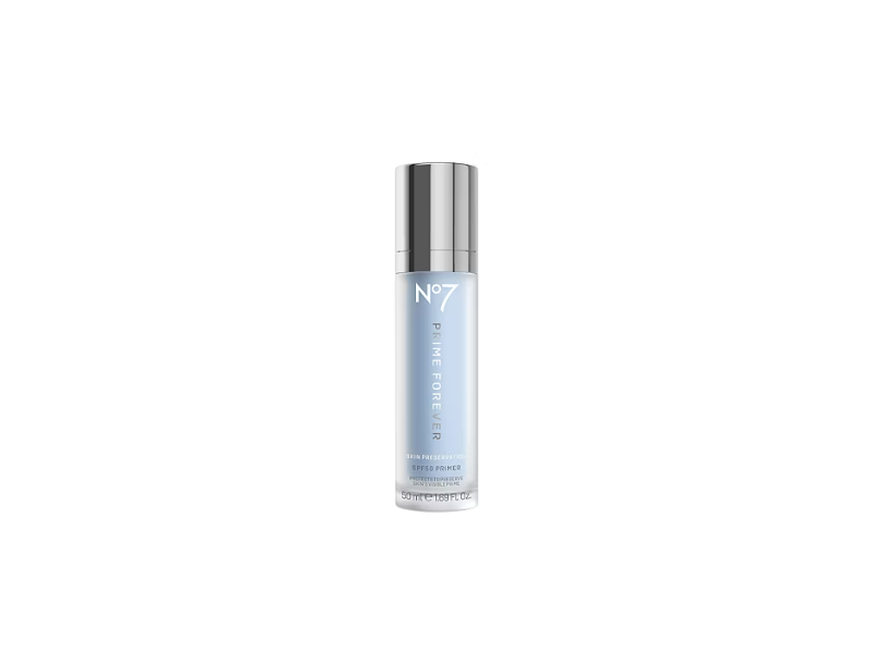 No7 Prime Forever Primer, SPF 50, 1.69 fl oz/50 mL