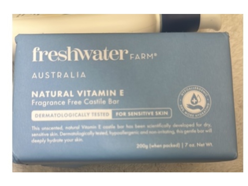 Fresh Water Farm Castile Bar, 7 oz/200 g