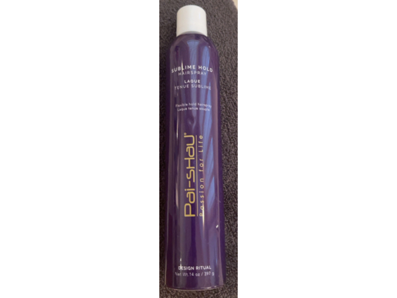 Pai Shau Sublime Hold Hair Spray, Design Ritual, 14 oz/397 g