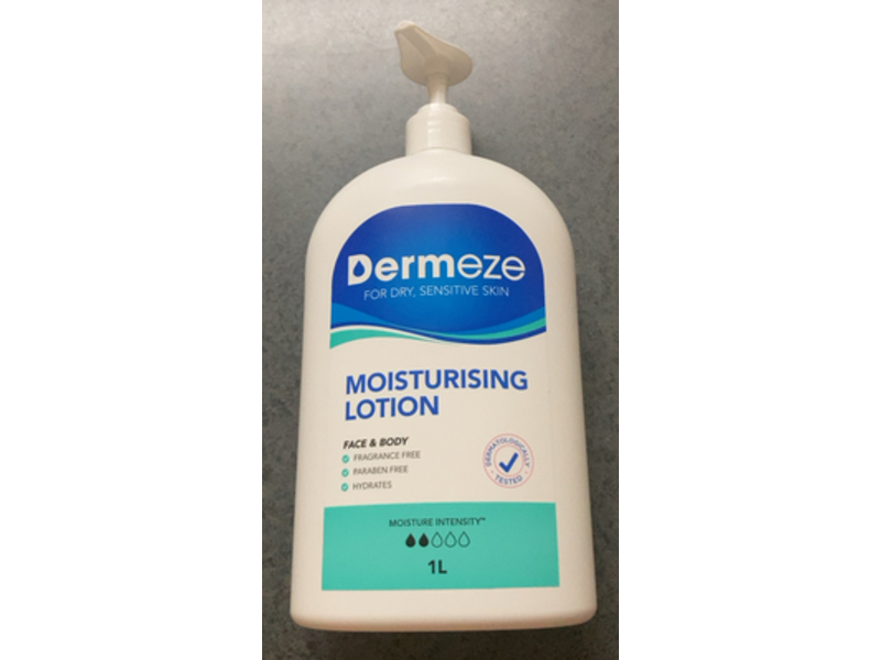 Dermeze Face & Body Moisturizing Lotion, 1 L
