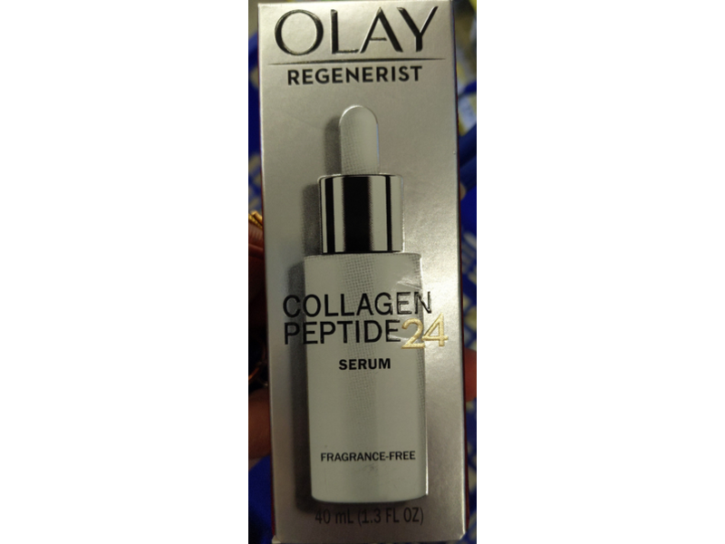 Olay Regenerist Collagen Peptide 24 Serum, Fragrance Free, 1.3 fl oz/40 mL