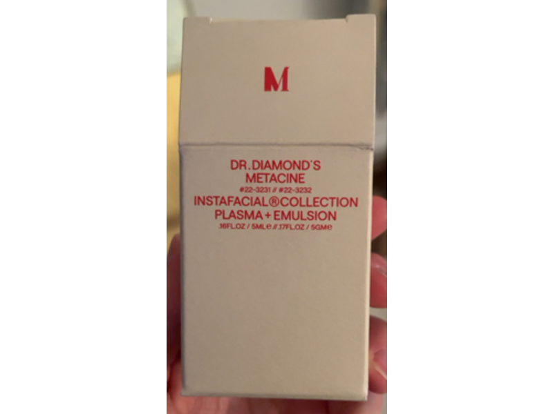 Dr. Diamond's Metacine Instafacial Collection Plasma + Emulsion Set