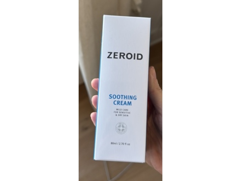 Zeroid Soothing Cream, 2.70 fl oz/80 mL