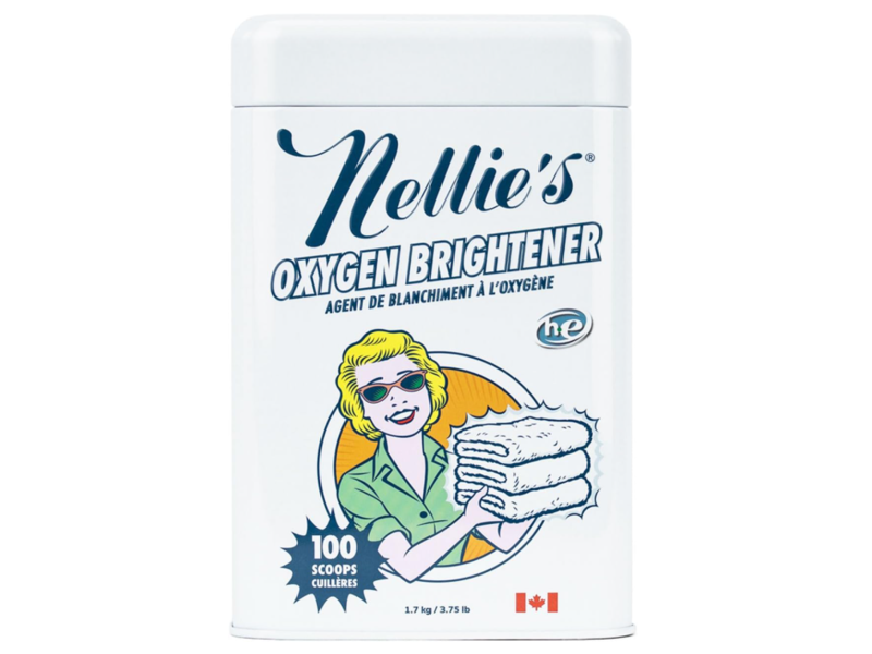 Nellie's Oxygen Brightener Bleach Alternative, 100 Loads, 1.7 kg
