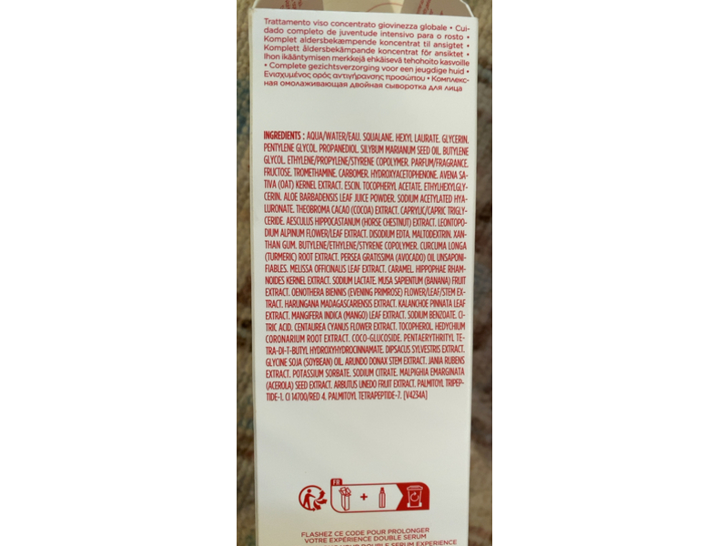 Clarins Paris Hydric + Lipidic System Double Serum, 1.7 fl oz/50 mL