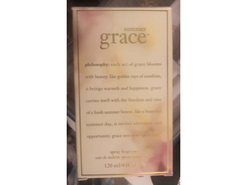 Philosophy Spray Fragrance, Summer Grace, 4 fl oz/120 mL