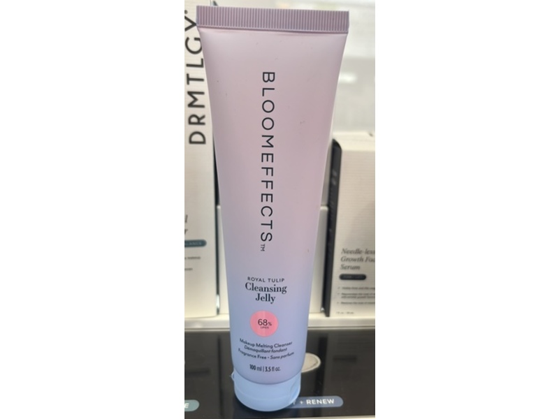 Bloomeffects Royal Tulip Cleansing Jelly Makeup Melting Cleanser, 3.5 fl oz/100 mL