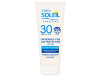 Tesco Soleil Sensitive Sun Protection Lotion, SPF 30, Fragrance-Free, 200 mL - thumbnail 1