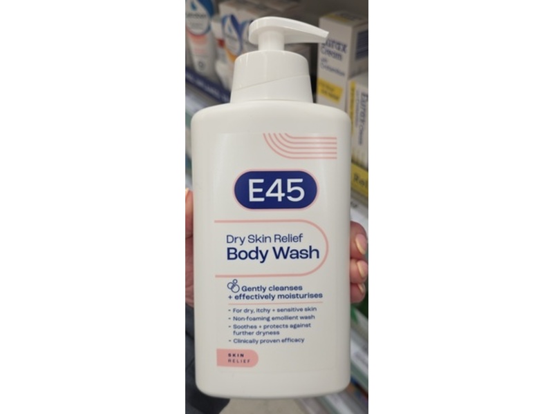 E45 Dry Skin Relief Body Wash, 500 mL