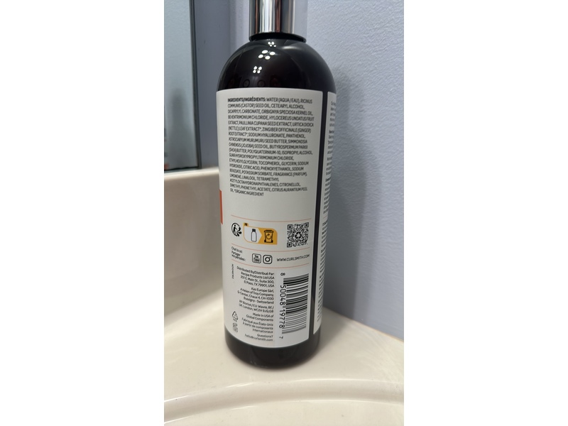 Curlsmith Scalp Recipe Weightless Air Dry Cream, 16 fl oz/473 mL