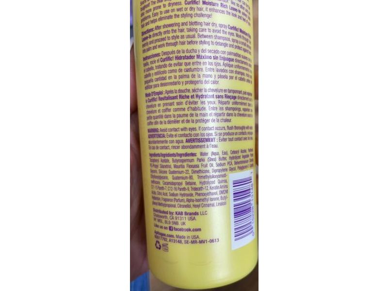 ApHogee Curlific Moisture Rich Leave-In, 8 fl oz/237 mL