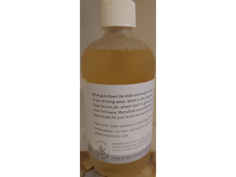 Mama Suds Hand Soap, Unscented, 8.5 fl oz/250 mL
