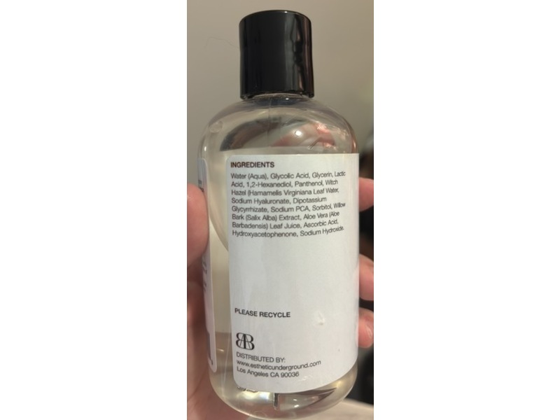 Biba De Sousa The Glycolic Lactic Toner, 8 fl oz/236 mL