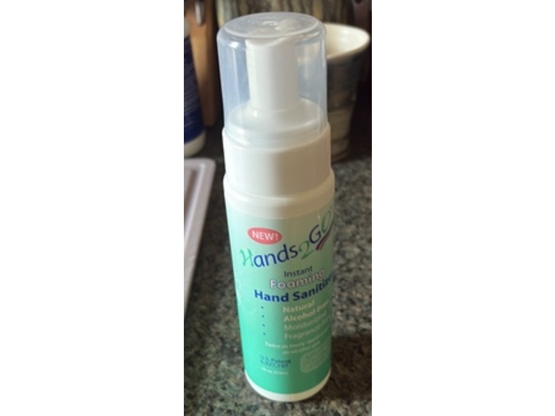 Hands2go Instant Foaming Hand Sanitizer, 7 fl oz/210 mL