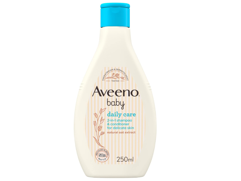Aveeno Baby Daily Care 2 In 1 Shampoo & Conditioner, Natural Oat Extract , 250 mL