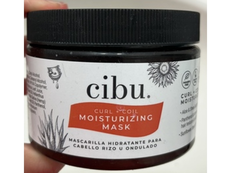 Cibu Curl + Coil Moisturizing Mask, 12 fl oz/354.8 mL