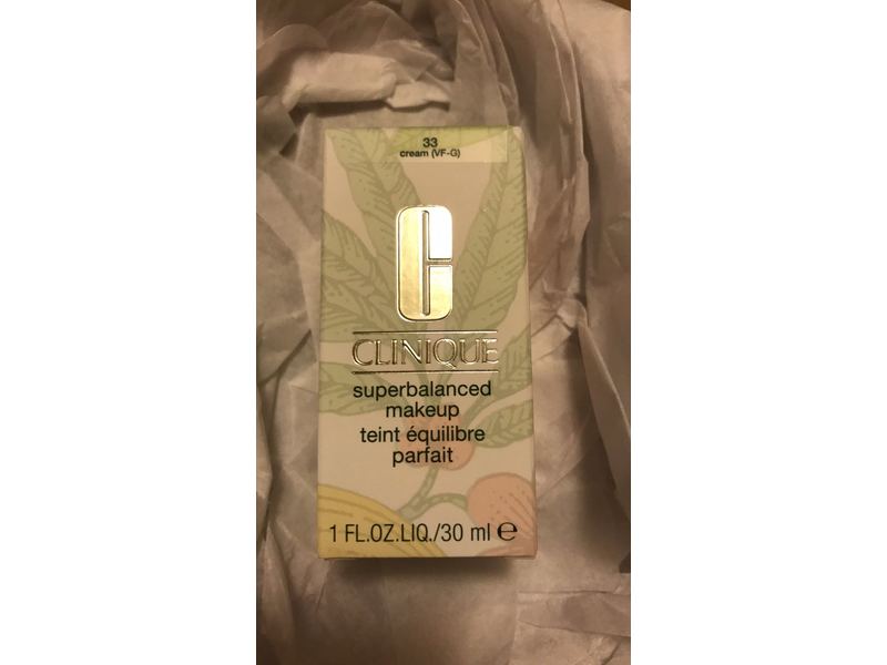 Clinique Superbalanced Makeup, 33 Cream (G), 1 oz