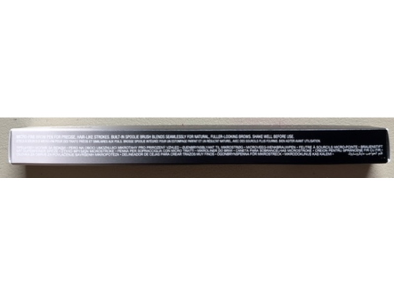 Anastasia Beverly Hills Microstroke Brow Pen, Chocolate, 0.01 fl oz/0.5 mL