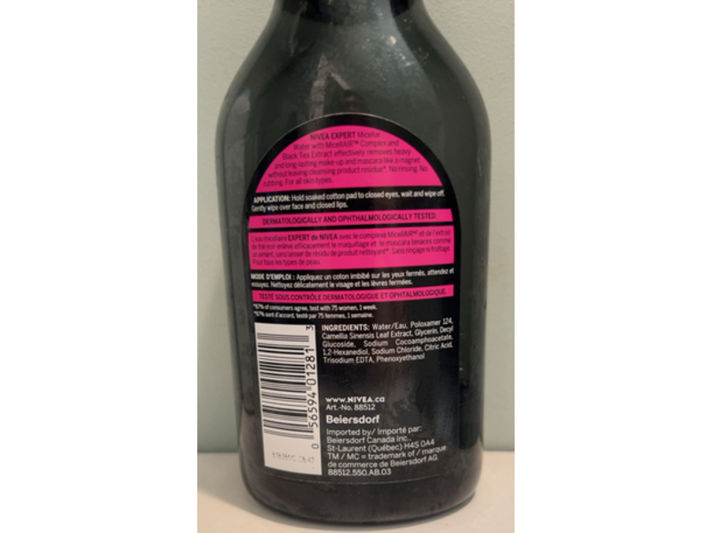 Nivea Micellair Expert Micellar Water, 400 mL