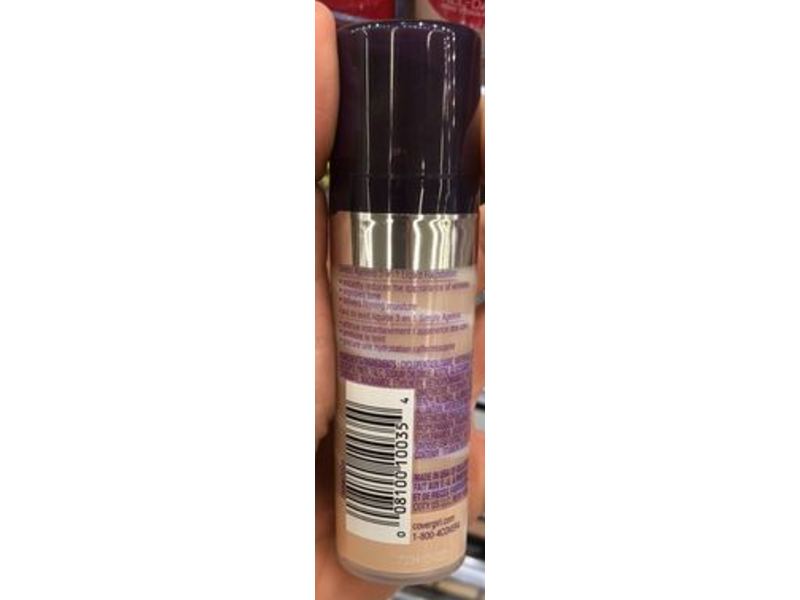 Covergirl + Olay Simply Ageless 3-In-1 Liquid Foundation, 205 Ivory, 1 fl oz/30 mL
