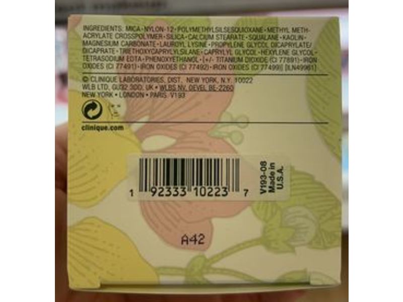 Clinique Blended Face Powder, Transparency Neutral, 0.88 oz/25 g