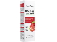 Sadoer Mousse Face Wash, Strawberry Extract, 4.2 fl oz/120 mL - Image 2