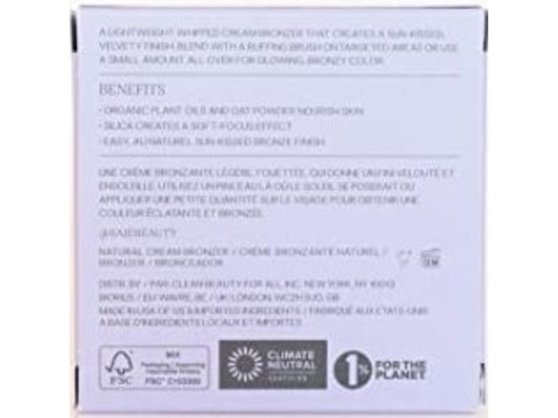 Saie Sun Melt Natural Cream Bronzer, Light Bronze, 1 oz/30 mL