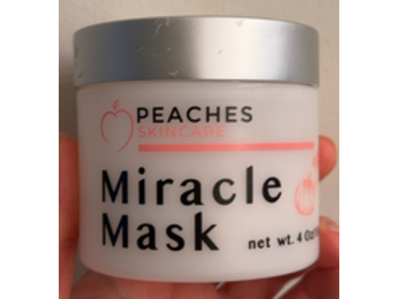 Peaches Skin Care Miracle Mask, 4 oz/114 g