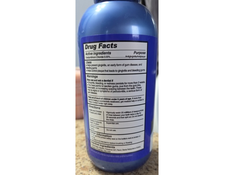 Up & Up Gum Care Oral Rinse, Pleasant Mint, 16 fl oz/473 mL