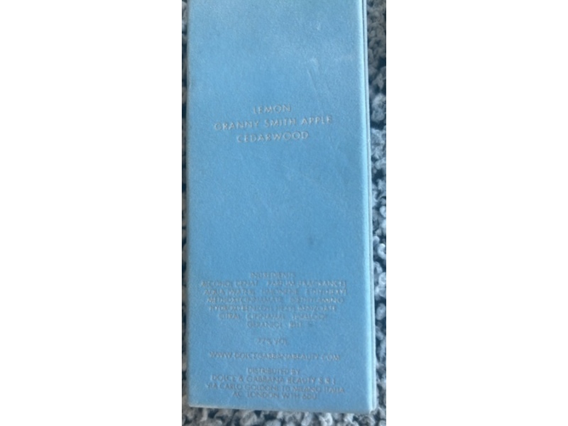 Dolce & Gabbana Eau De Toilette, Light Blue, 1.7 fl oz/50 mL