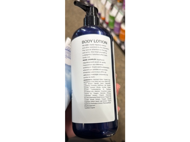 Mill Creek Botanicals Body Lotion, Unscented, 14 fl oz/414 mL