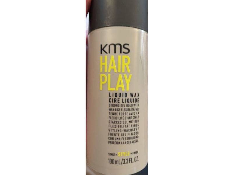 Kms Hair Play Liquid Wax Cire Liquide, 3.3 fl oz/100 mL