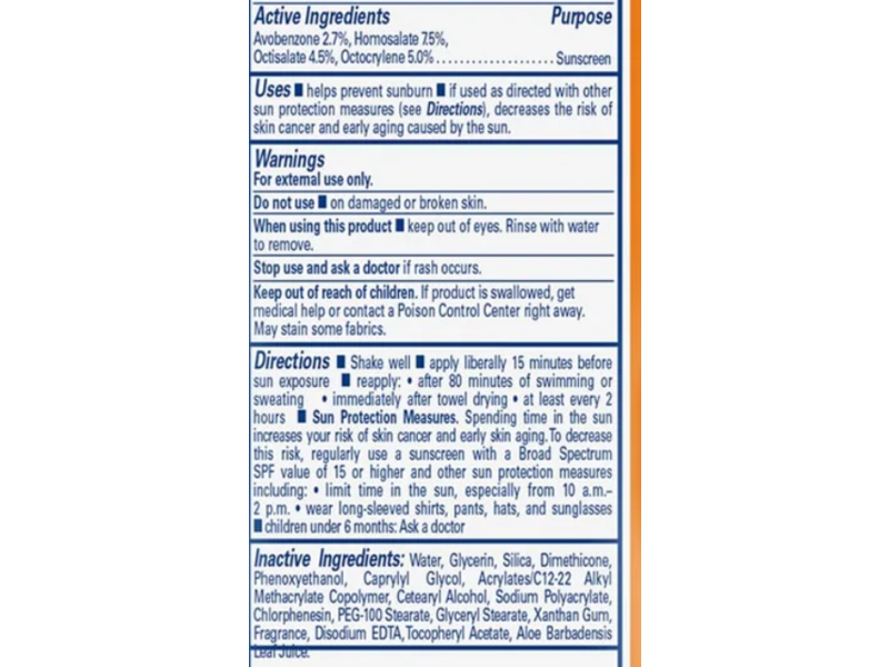 Banana Boat Sport Sunscreen, SPF 50, 8 oz/236 mL, Pack Of 2