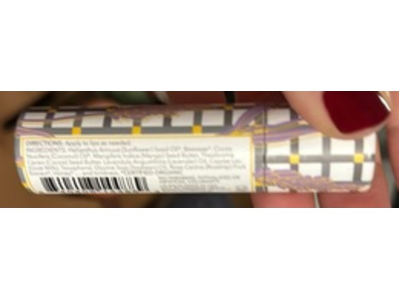 Beekman 1802 Goat Milk Lip Balm, Lavender, 0.15 oz/4.2 g