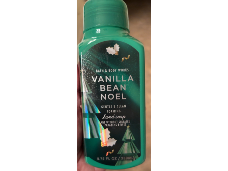 Bath & Body Works Gentle & Clean Foaming Hand Soap, Vanilla Bean Noel, 8.75 fl o/259 mL