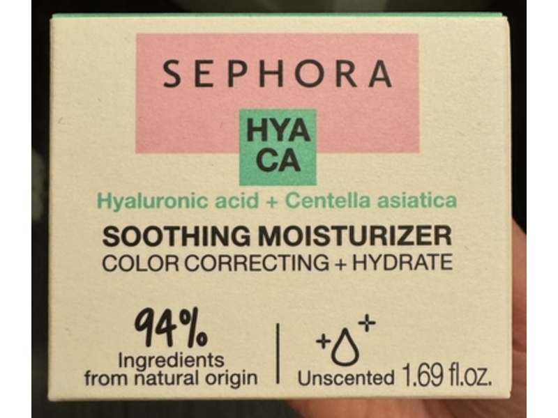 Sephora Collection Soothing Moisturizer, Hyaluronic Acid + Centella Asiatica, 1.69 fl oz/50 mL