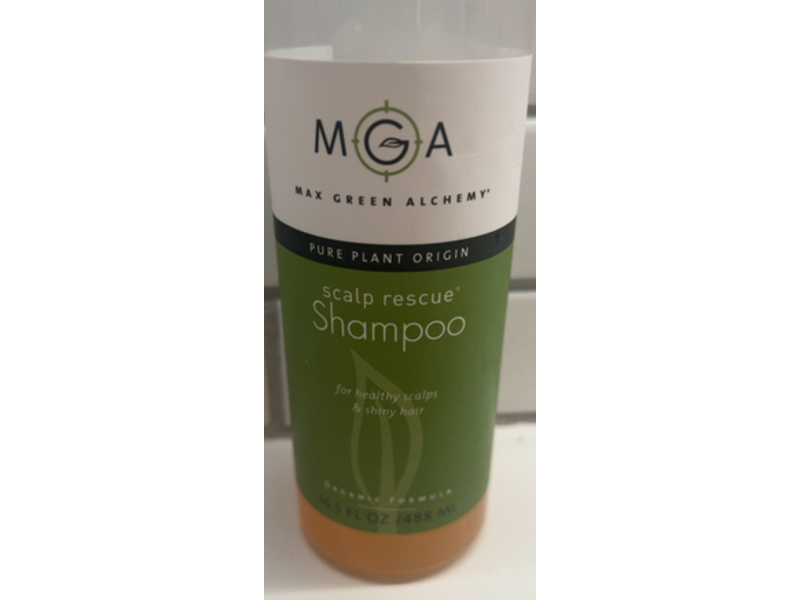Max Green Alchemy Scalp Resucue Shampoo, 16.5 fl oz/488 ml