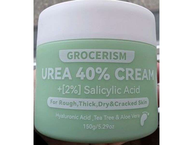 Grocerism Cream, Urea 40% & Salicylic Acid 2%, 5.29 fl oz/150 g