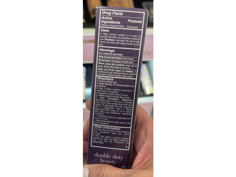 Tarte Shape Tape Cloud Coverage Sunscreen, 35N Medium Neutral, SPF 15, 1 oz/30 mL