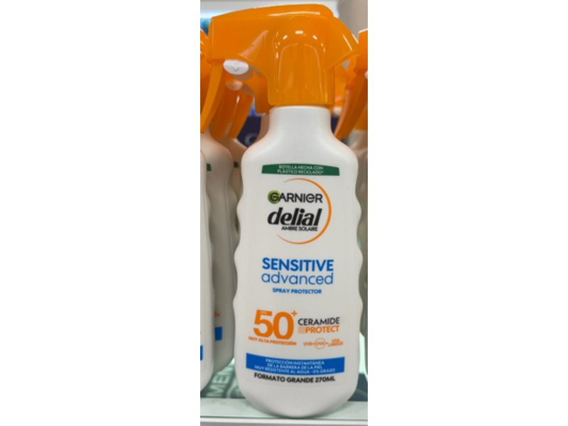 Garnier Delial Sunscreen Spray, SPF 50 +, 270 mL
