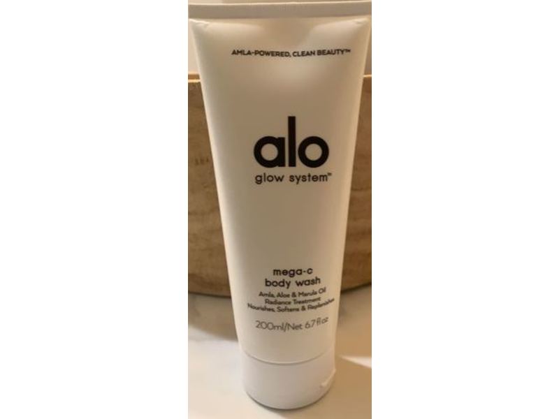Alo Glow System Mega-C Body Wash, 6.7 fl oz/200 mL