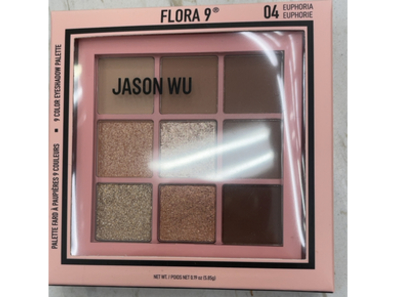 Jason Wu Beauty Flora 9 Eyeshadow Palette, 4 Euphoria, 0.19 oz/5.85 g