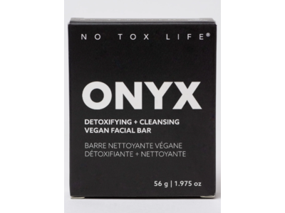 No Tox Life Onyx Detoxifying + Cleansing Facial Bar, 1.975 oz/56 g