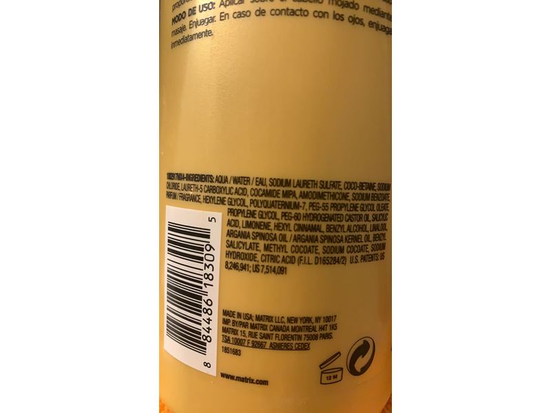 Matrix Oil Wonders Micro-Oil Shampoo, 33.8 fl oz