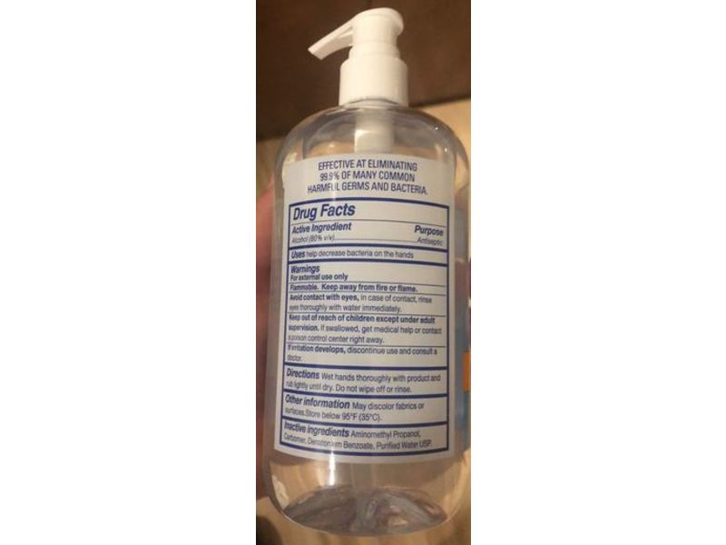 Suave Hand Sanitizer Pump, 16.9 fl oz/500 mL