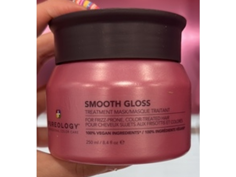 Pureology Smooth Gloss Treatment Hair Mask, 8.4 fl oz/250 mL