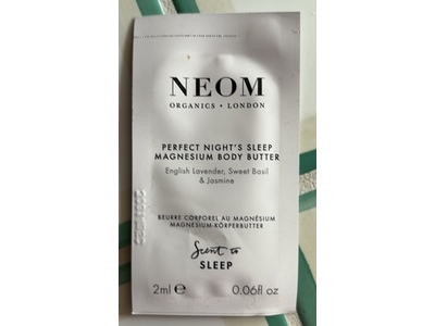 Neom Perfect Night's Sleep Magnesium Body Butter, 0.06 fl oz/2 mL