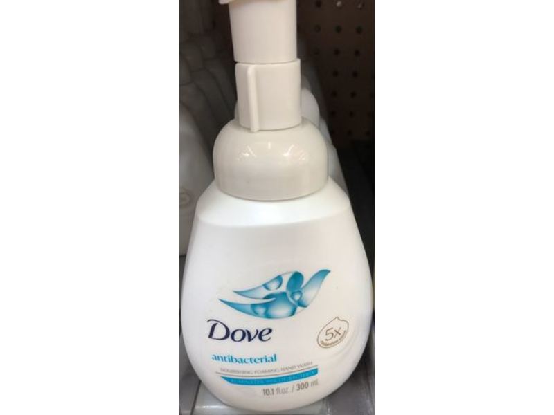 Dove Nourishing Foaming Hand Wash, Antibacterial, 10.1 fl oz/300 mL