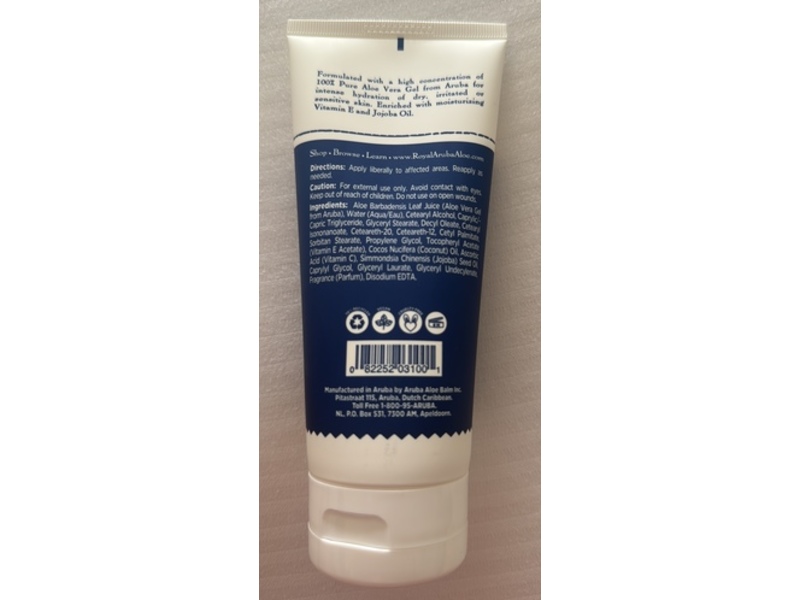 Aruba Aloe Ultra-Intensive Aloe Creme, 6 fl oz/177 mL